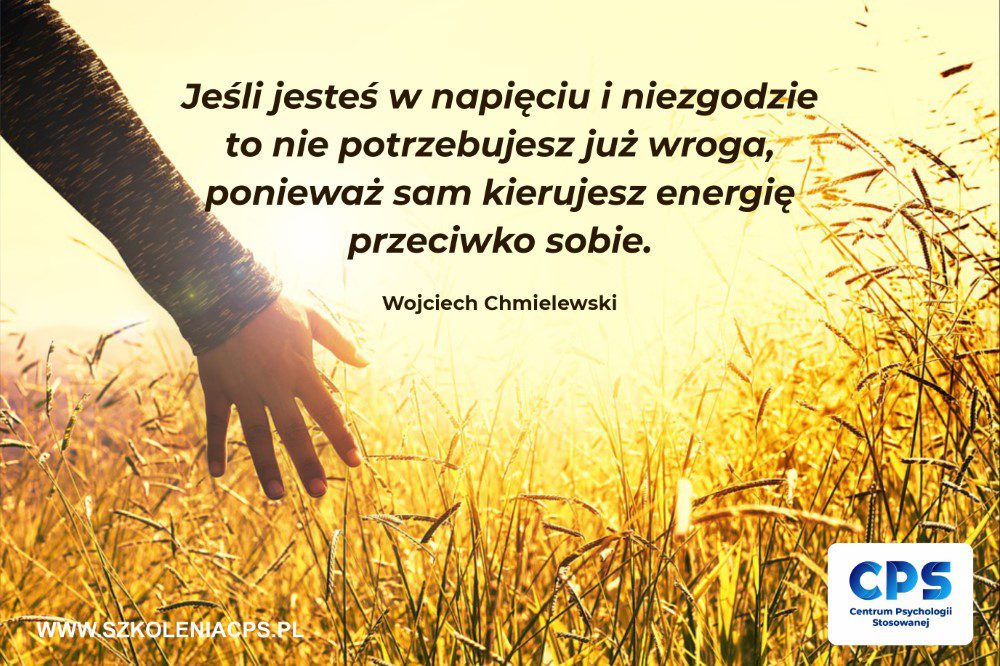 Cytat Wojciech Chmielewski szkolenia online certyfikowane odzyskaj energie motywacje