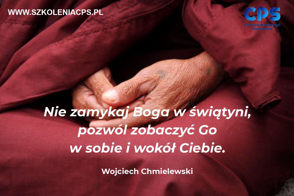 Cytat Wojciech Chmielewski szkolenie online jak zyc w pelni szczesliwie